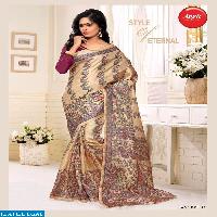 apple madhu bani Wholesale khadi silk printed Saree